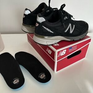 🔥 New Balance 990 Made in USA – Black